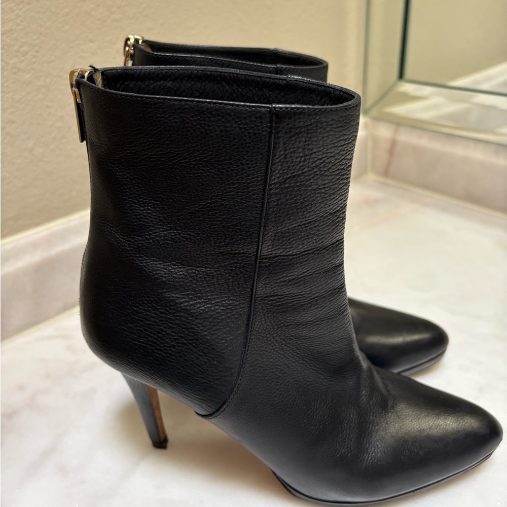 Jimmy Choo Black Heeled Boots - Picture 3 of 6